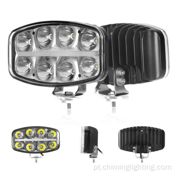 9,6 &#39;&#39; Luz de trabalho à prova d&#39;água 64W Baço de combinação LED FARZ DO FORÇO DO FORÇA DE ROAD LED LUZES PARA CAMINHÃO